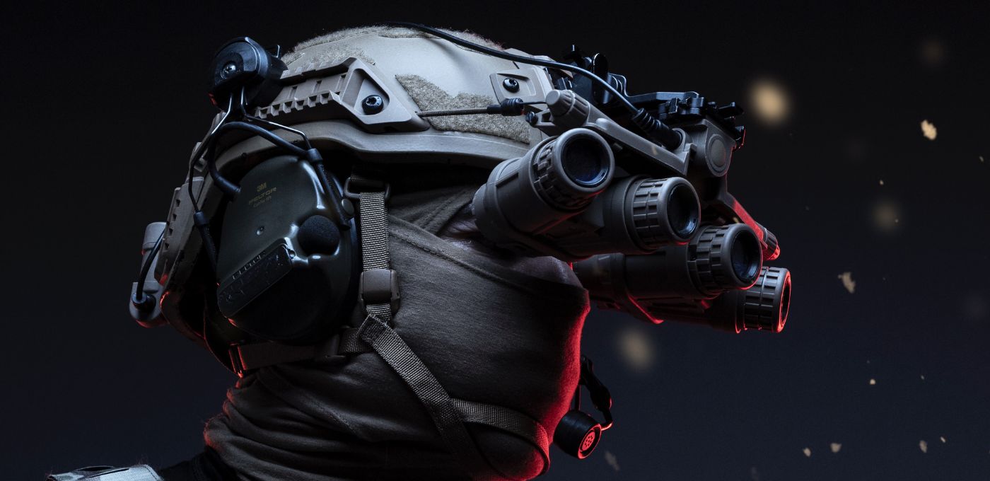 NIJ IIIA PGD ARCH Gen 3 helmet close-up